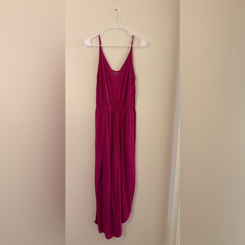 BECCA Magenta Jumpsuit